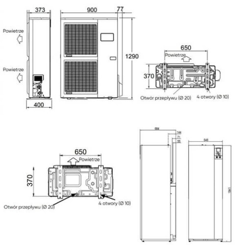 pompa-ciepa-atlantic-11kw-typu-split-excelia-ai-tr