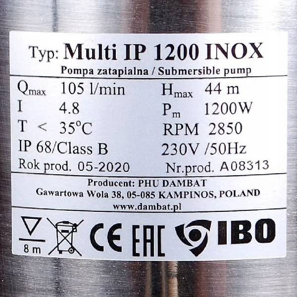 pompa-zatapialna-multi-ip-1200-inox-ibo-do-wody