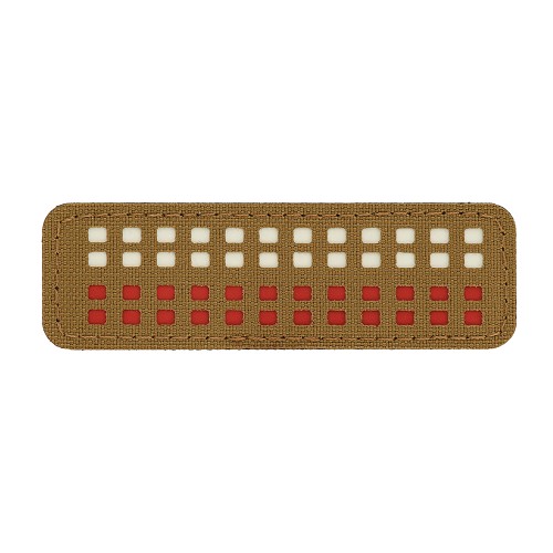 naszywka-flaga-25x80-miniaturowe-kwadraty-laser-cu