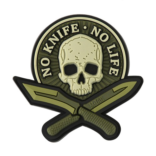 naszywka-no-knife-no-life-3d-pvc