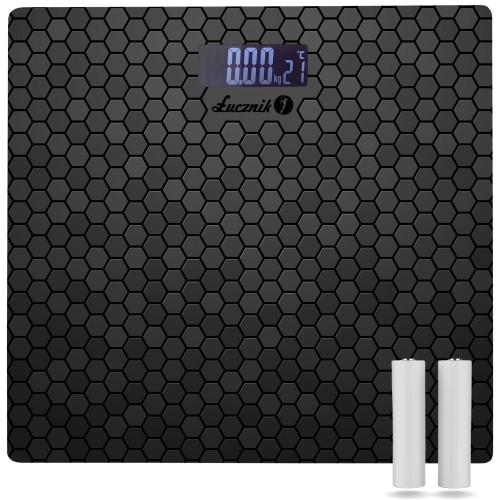 Elektroniczna waga łazienkowa Łucznik BS-973 W15 - Fancy Carbon #1