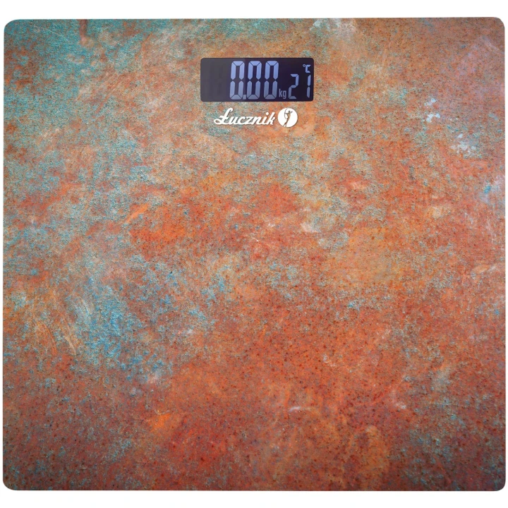 Elektroniczna waga łazienkowa Łucznik BS-973 W20 - Loft-Style Rust #2