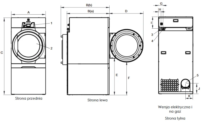 Suszarka bębnowa Electrolux Professional TD6-14 (na 1-2 max ubrania specjalne)
