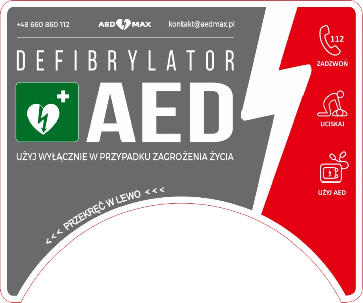 Kapsuła wewnętrzna dla AED - Rotaid Transparent Green