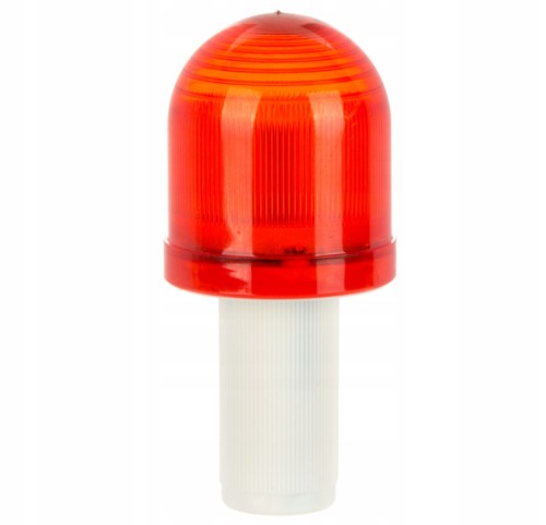 Pachołek drogowy składany 55 cm z lampką diodową LED