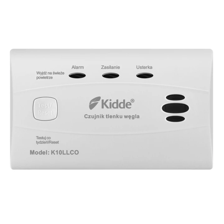 Czujnik tlenku węgla (czadu) Kidde K10LLCO (10 lat gw.)