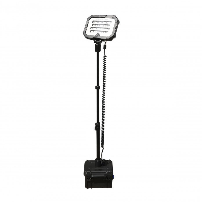 Akumulatorowy maszt oświetleniowy Monster Light MINI 24 Ah 18000 lm