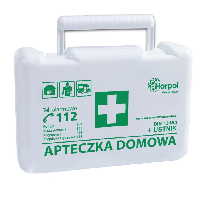 Apteczka domowa DIN 13164 BD New biała