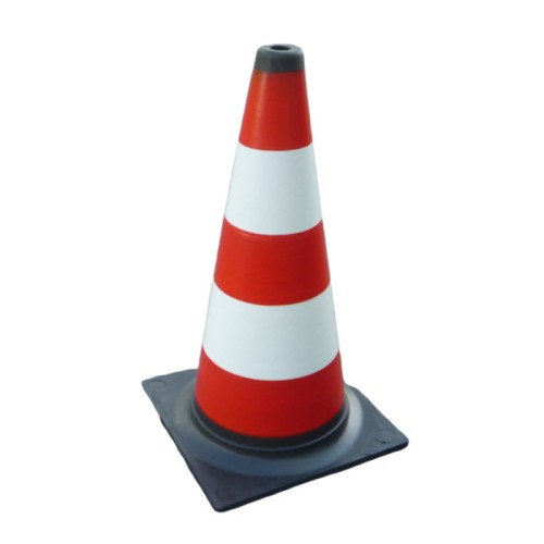 Pachołek drogowy 50 cm czerwony odblaskowy