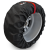 Zestaw Pokrowców Agmi na Koła i Opony 17-20 Cali Komplet 4 Sztuk