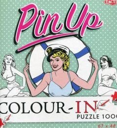 Pin-Up Color-In puzzle do kolorowania 1000