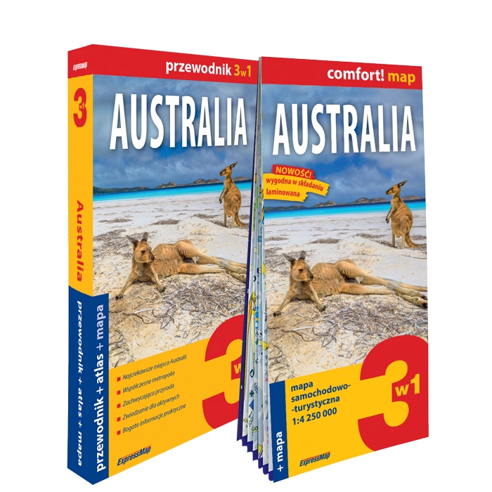 Australia zestaw przewodnikowy 3w1 2024