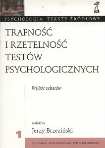 Trafność i rzetelność testów psychologicznych red Jerzy Brzeziński