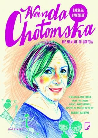 Wanda Chotomska Nie mam nic do ukrycia Barbara Gawryluk (oprawa twarda)