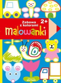 Malowanki. Zabawa z kolorami 2+