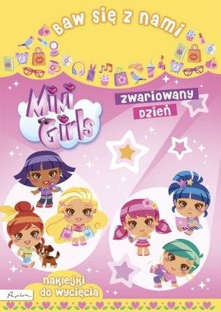 Baw się z nami Mini Girls Zwariowany dzień Naklejki