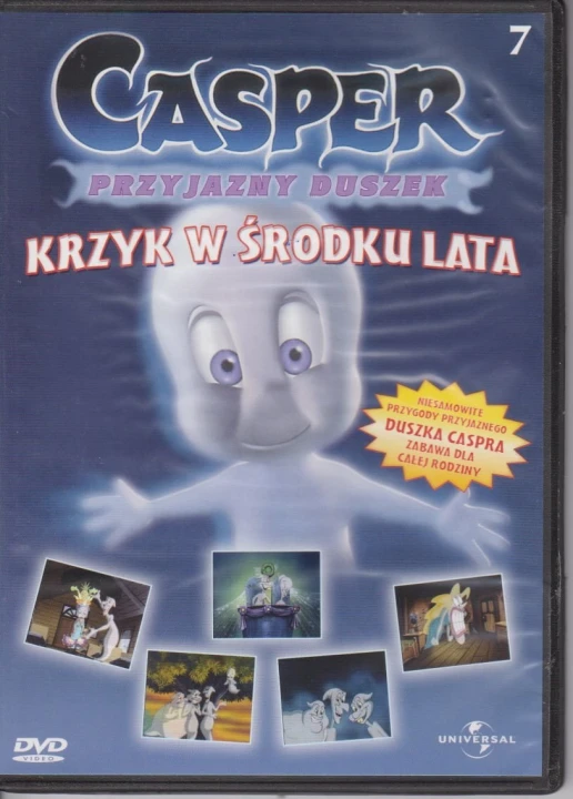 Casper Przyjazny Duszek Krzyk w środku lata cz.7 DVD
