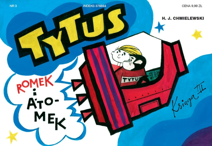 Tytus kosmonautą. Tytus, Romek i A'Tomek. Księga 3