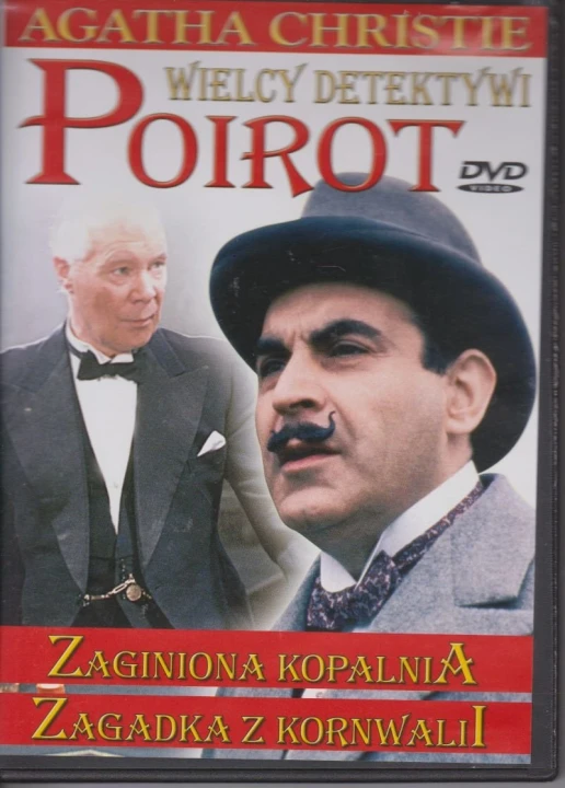 Poirot Wielcy detektywi Agatha Christie cz. 9 Zaginiona kopalnia, Zagadka z Kornwalii DVD