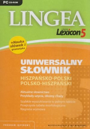 Uniwersalny słownik hiszpańsko-polski polsko-hiszpański program językowy