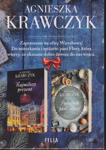 PAKIET Najmilszy prezent; Poradnik pani Flory Agnieszka Krawczyk komplet