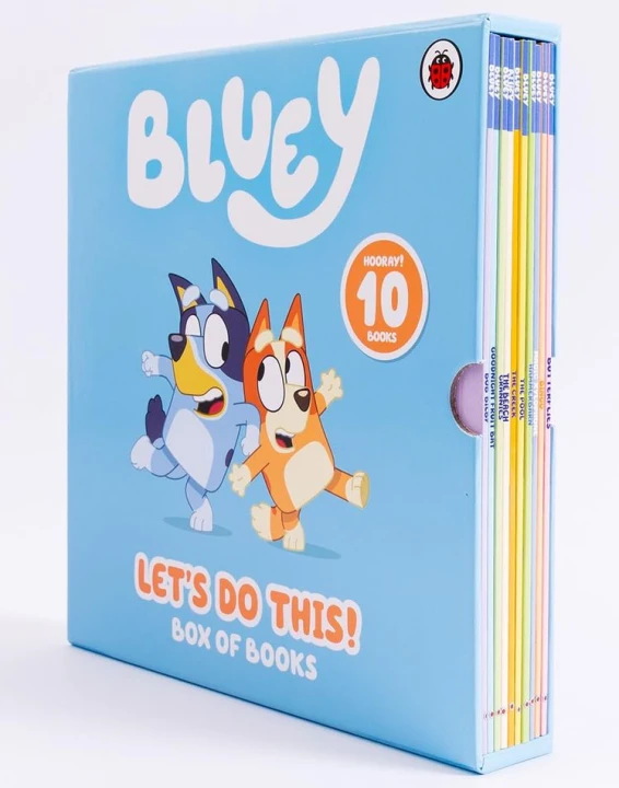 Bluey: Let’s Do This! Box of Books