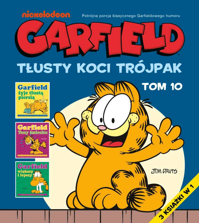 Garfield. Tłusty koci trójpak. Tom 10