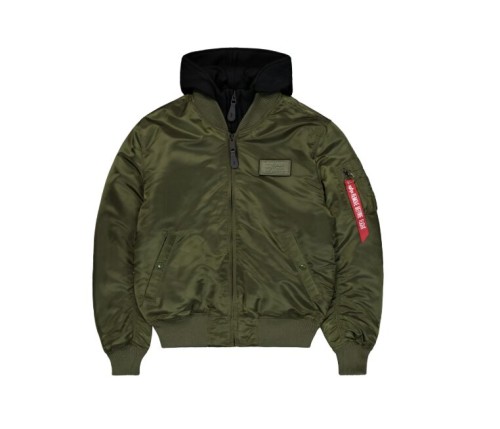MA-1 D-TEC Alpha Industries Zielono Czarna
