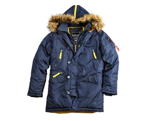 Kurtka Zimowa Parka Alpha Industries N3B PPS Rep Blue