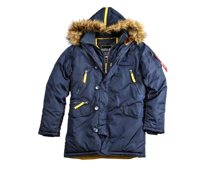 Kurtka Zimowa Parka Alpha Industries N3B PPS Rep Blue