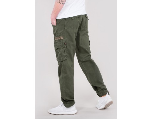 Spodnie Bojówki Alpha Industries Jet Pant Olive Camo