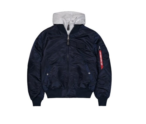 Kurtka typu Flek MA-1 D-TEC Alpha Industries Replica Blue