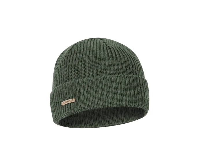 Czapka Helikon Wanderer Olive Green Merino