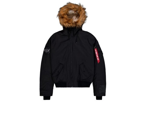 Krótka Parka Zimowa Arctic Guardians Jacket Alpha Industries - Czarna