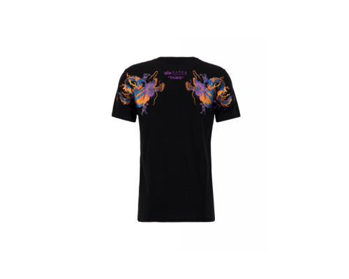 Alpha Industries Dragon EMB T-shirt Czarny