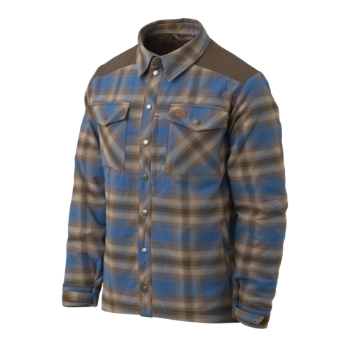 Ocieplana koszula flanelowa Warden Winter Shirt - Forest Blue Plaid