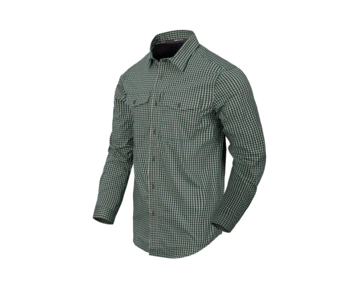 Koszula Helikon Covert Concealed Carry Savage Green Checkered