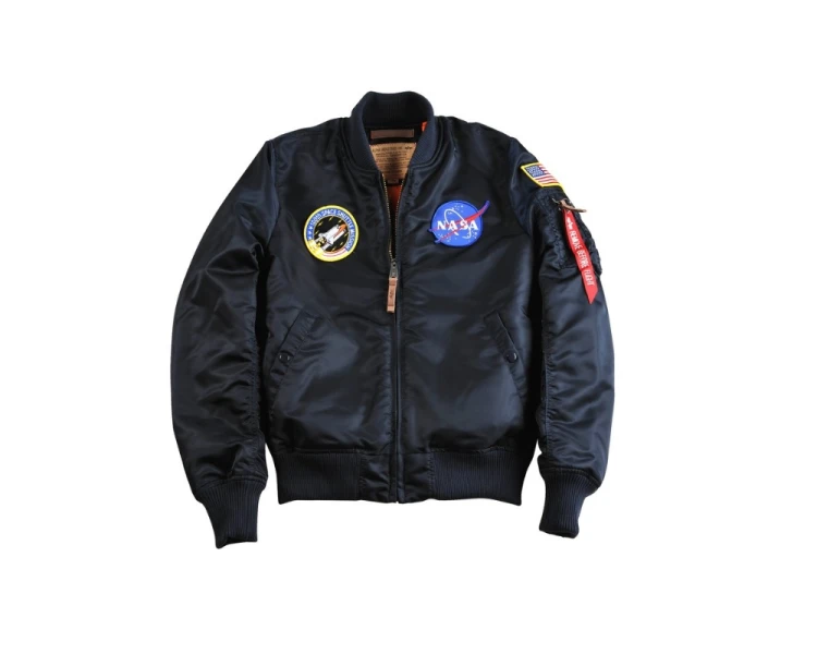 Alpha Industries Kurtka Damska Nasa Ma-1 VF Rep Blue