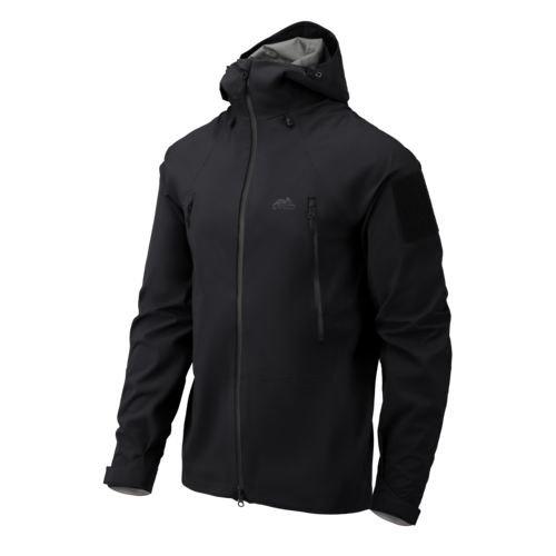 Kurtka Hardshell męska SQUALL Hardshell TorrentStretch Helikon-tex Czarna