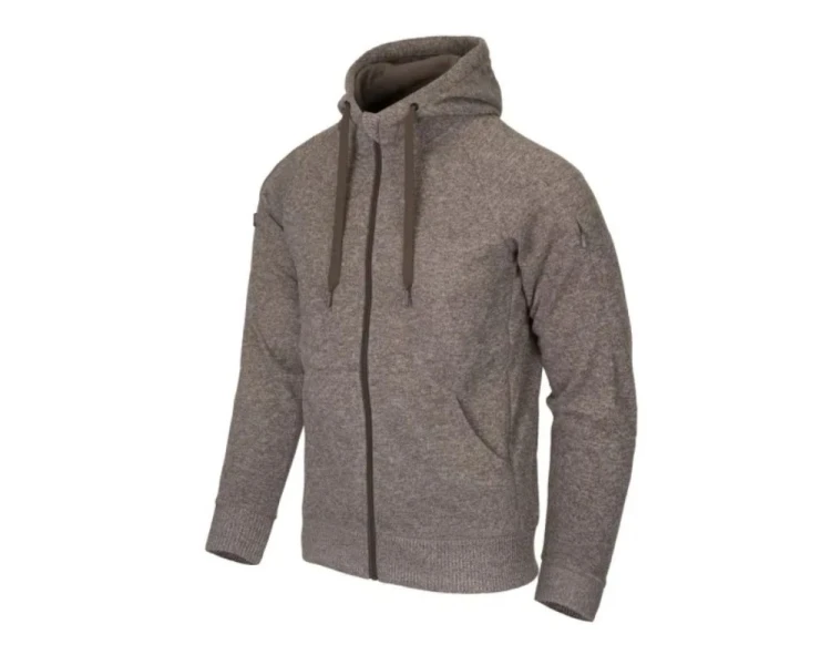 Bluza Helikon Covert Tactical Hoodie (FullZip) Melange Light Tan