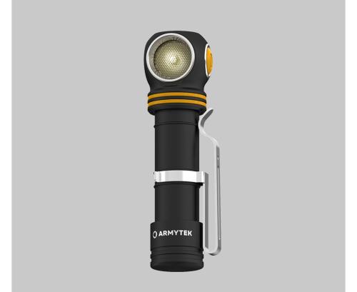 Latarka kątowa i czołowa Armytek Elf C2 Micro-USB Warm 4w1 - 1023 lumeny