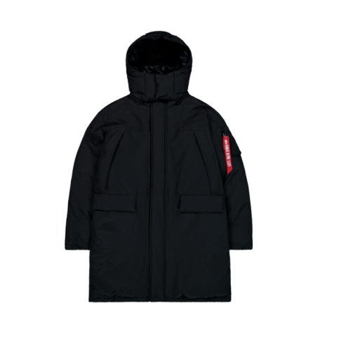 Alpha Industries Puffer Parka - Czarna