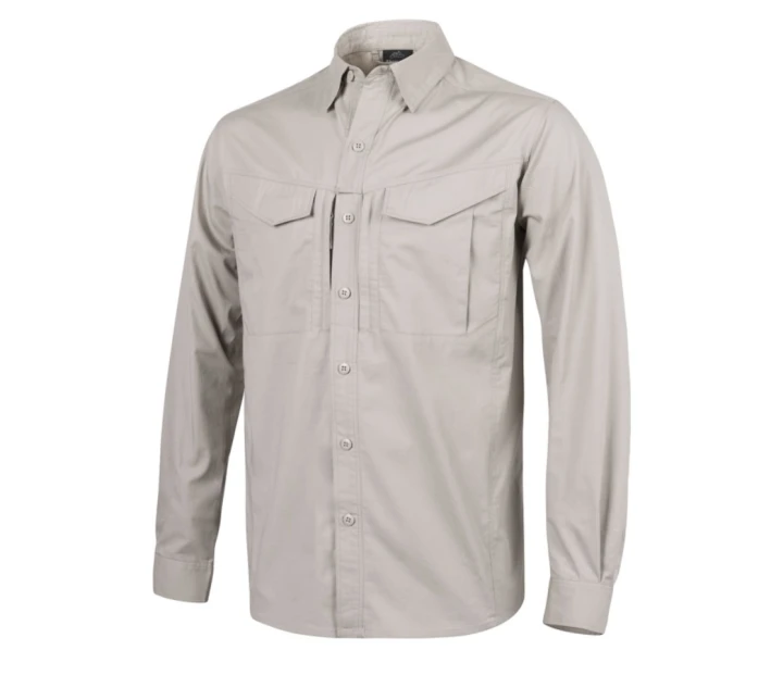 Koszula Helikon Defender Mk 2 Długi Rękaw Khaki Beżowa