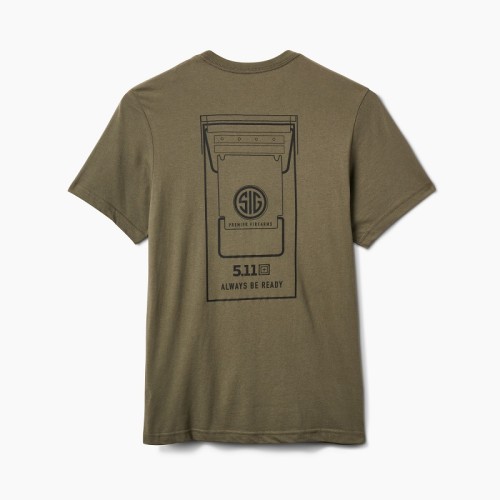 Koszulka Sig Sauer p220 5.11 AMMO CANS - Ranger Green