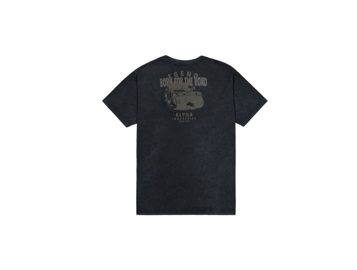 Alpha Industries black T shirt Koszulka Alpha Legend T-Shirt - Czarny