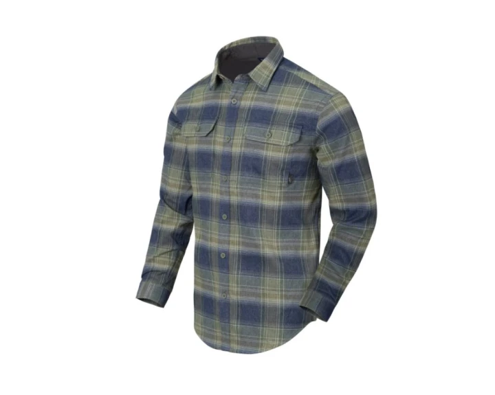 Koszula Helikon Greyman Shirt Blast Blue Plaid