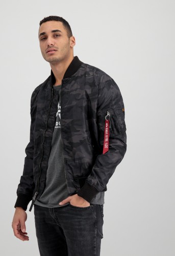 Kurtka Alpha Industries Ma-1 TT Camo - Black Camo