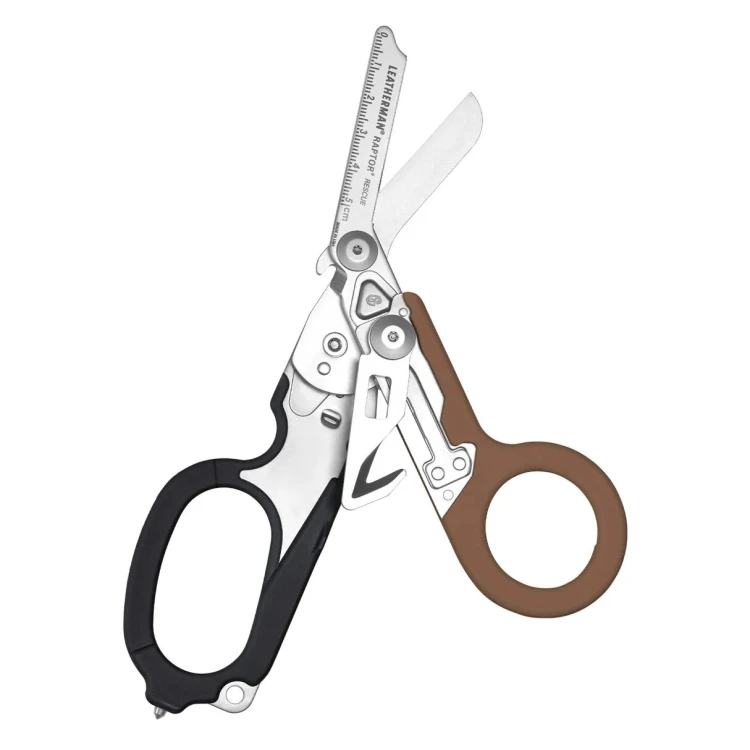 Nożyczki ratunkowe Leatherman Raptor Rescue Czarny / Coyote