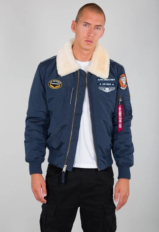 Kurtka US Air Force Injector III Alpha Industries New Navy