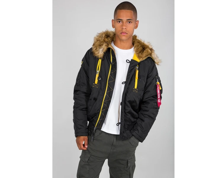 Zimowa Pilotka Kurtka N2B PPS Alpha Industries Czarna